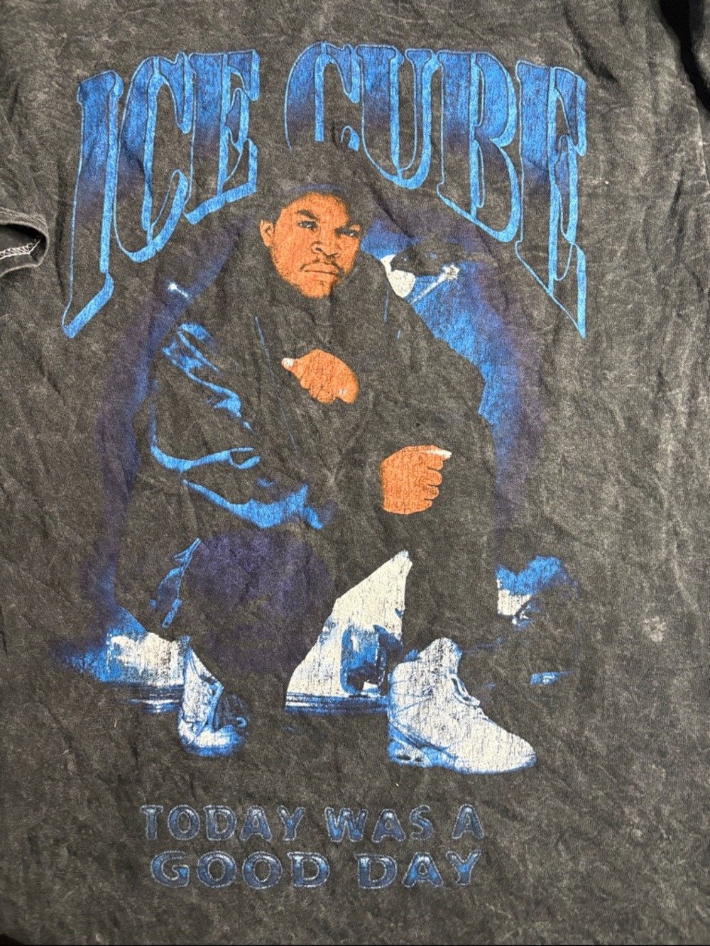 Ice Cube "Today Was A Good Day" Black Graphic Tee